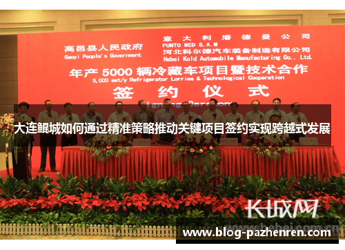 大连鲲城如何通过精准策略推动关键项目签约实现跨越式发展